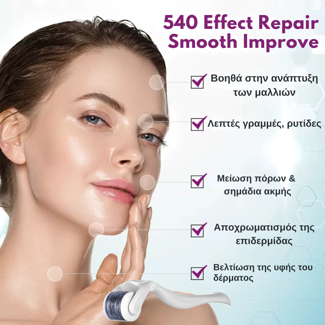 Derma Roller Μεσοθεραπείας Τιτανίου